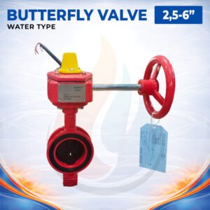 Water Valve Type Butterfly, 2,5 - 6 Inch