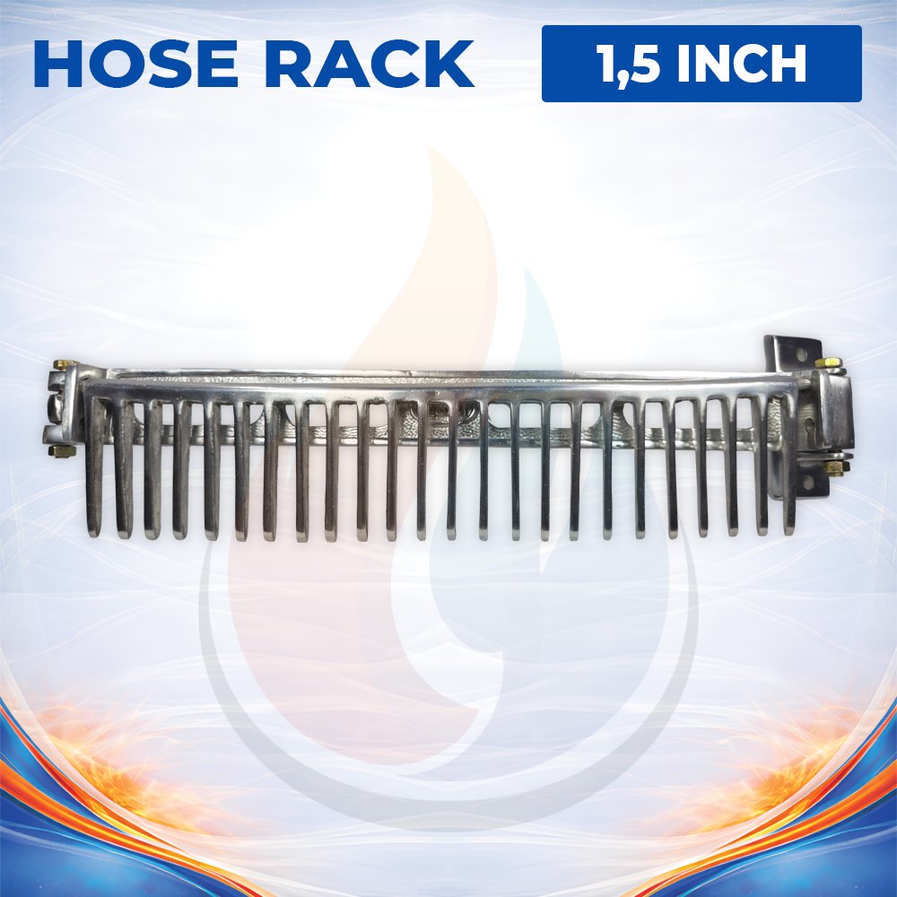 Hose Rack Alumunium / Sisir Selang Pemadam - 1,5 & 2,5 Inch - Gambar 4