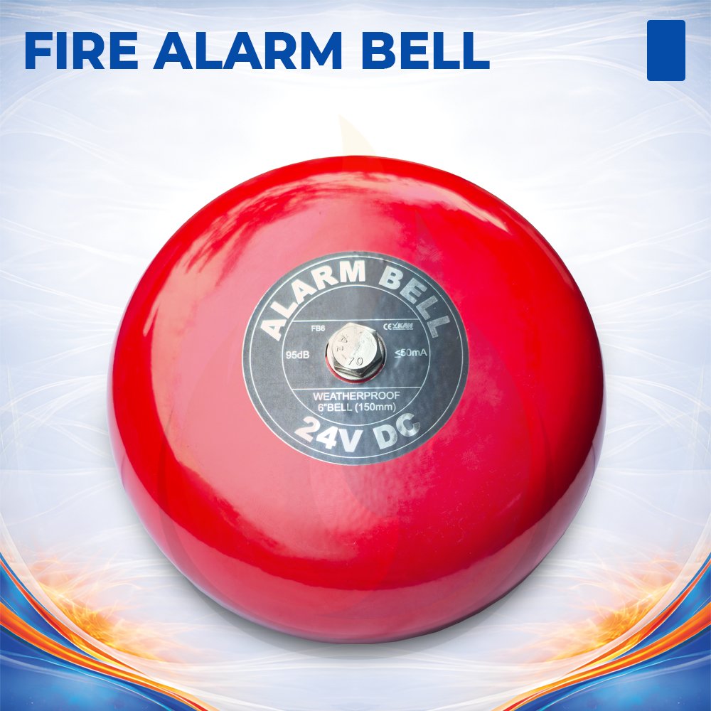 Fire Alarm Bell 6 Inch