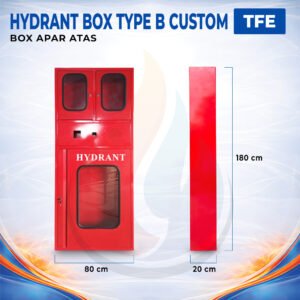Hydrant Box Type B Custom - TFE - 80 x 20 x 180 cm
