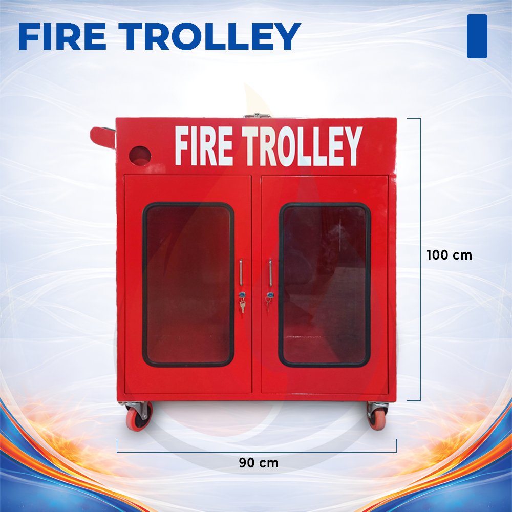 Fire Trolley - 90 x 60 x 100 cm