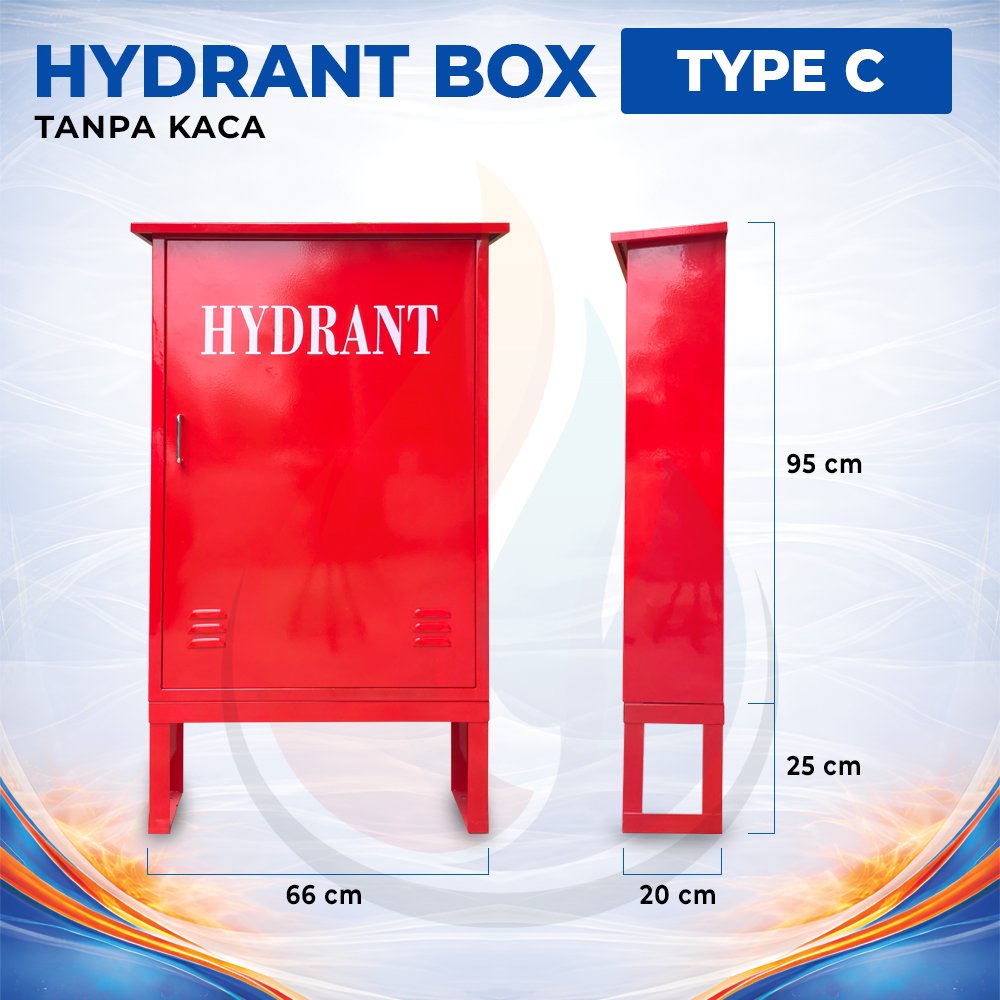 Hydrant Box Outdoor Type C - 66 x 20 x 95 cm - Gambar 4