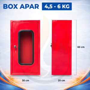 Box APAR DCP 4,5-6 KG - 30 x 20 x 60 cm