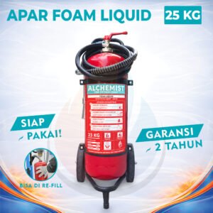APAR 25 kg Isi Foam Liquid - Full Set - Siap Pakai