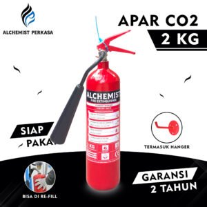 APAR 2 KG Isi CO2 - Full Set - Siap Pakai