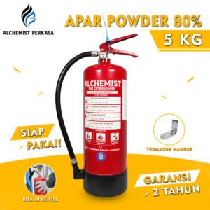APAR 5 KG Isi ABC Powder 80% CE - Full Set - Siap Pakai