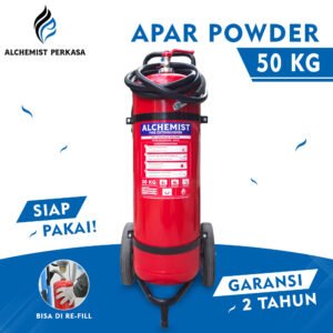 APAR 50 KG Isi ABC Powder - Full Set - Siap Pakai