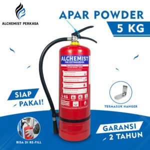 APAR 5 KG Isi ABC Powder - Full Set - Siap Pakai
