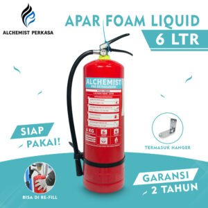 APAR 6 Ltr Isi Foam Liquid - Full Set - Siap Pakai
