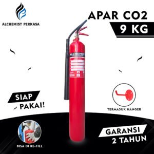 APAR 9 KG Isi CO2 - Full Set - Siap Pakai