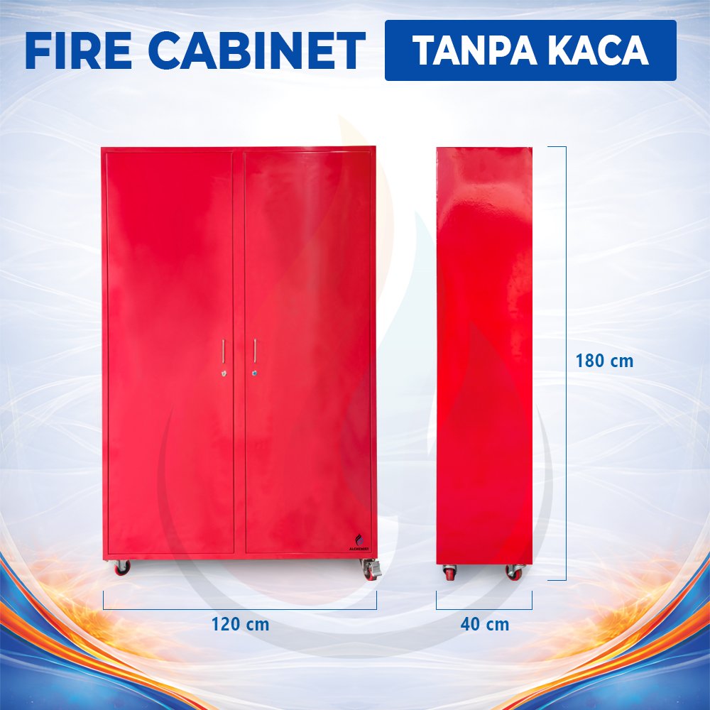 Fire Cabinet / Lemari Safety - 120 x 40 x 180 cm - Gambar 4