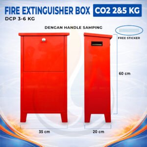 Fire Extinguisher Box DCP 3-6 kg, CO2 2&5 kg