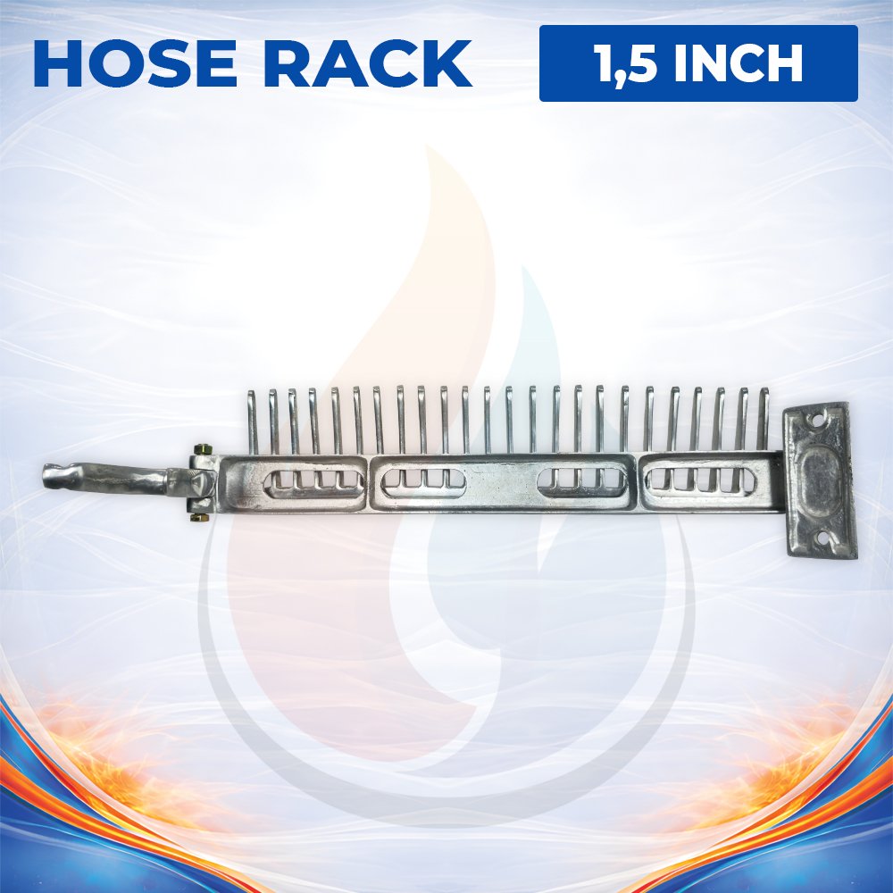 Hose Rack Alumunium / Sisir Selang Pemadam - 1,5 & 2,5 Inch - Gambar 5
