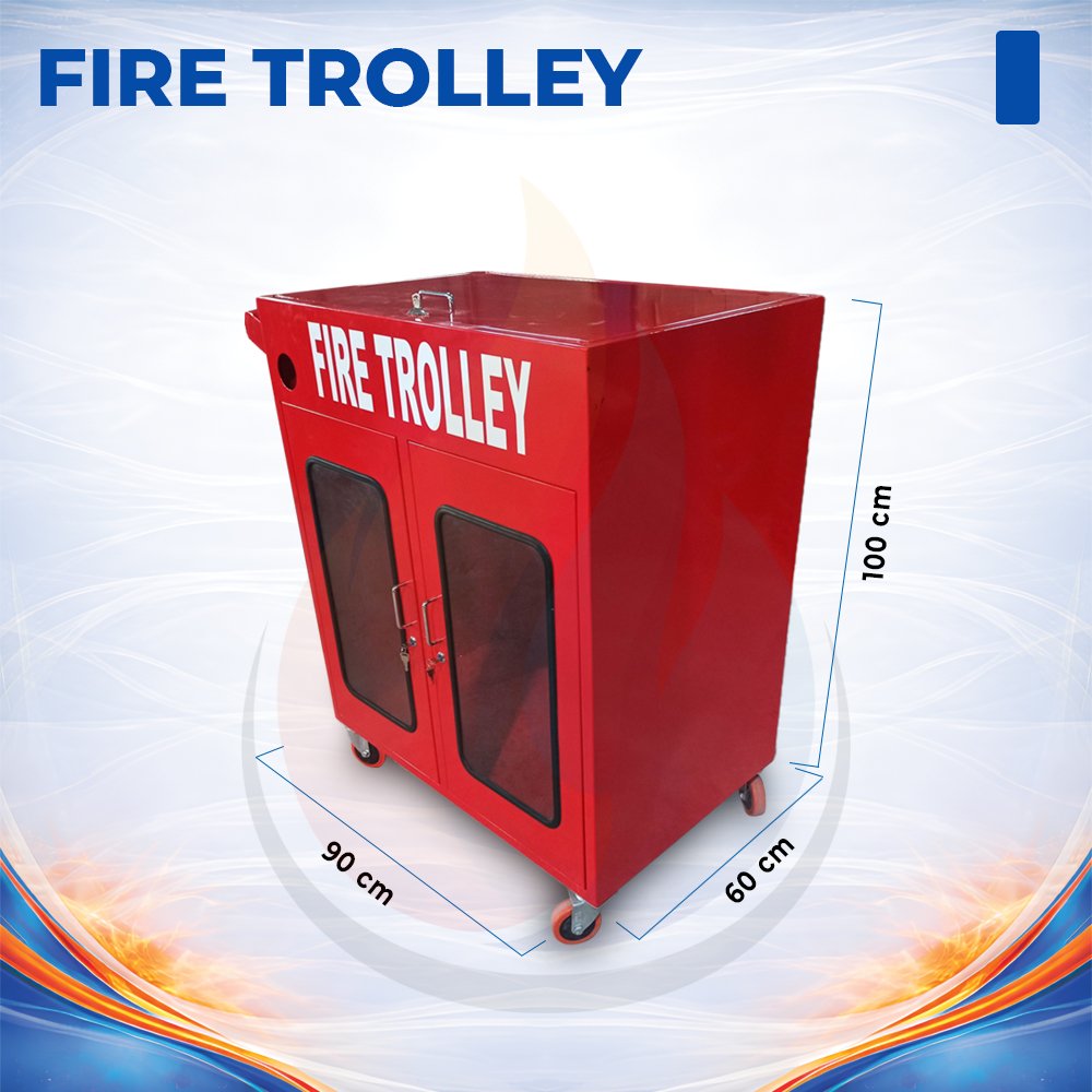 Fire Trolley - 90 x 60 x 100 cm - Gambar 2