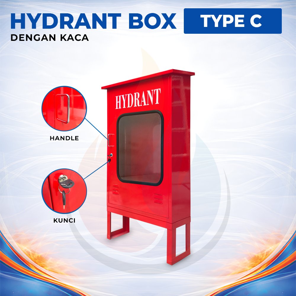 Hydrant Box Outdoor Type C - 66 x 20 x 95 cm - Gambar 2