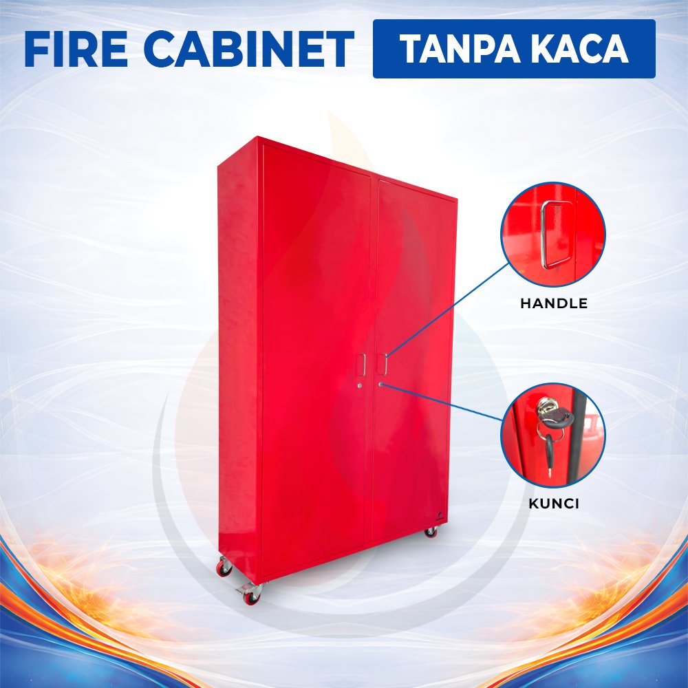 Fire Cabinet / Lemari Safety - 120 x 40 x 180 cm - Gambar 5