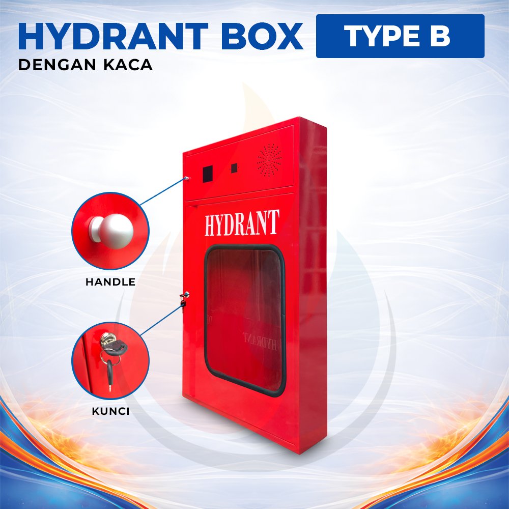 Hydrant Box Indoor Type B - 75 x 18 x 125 cm - Gambar 2