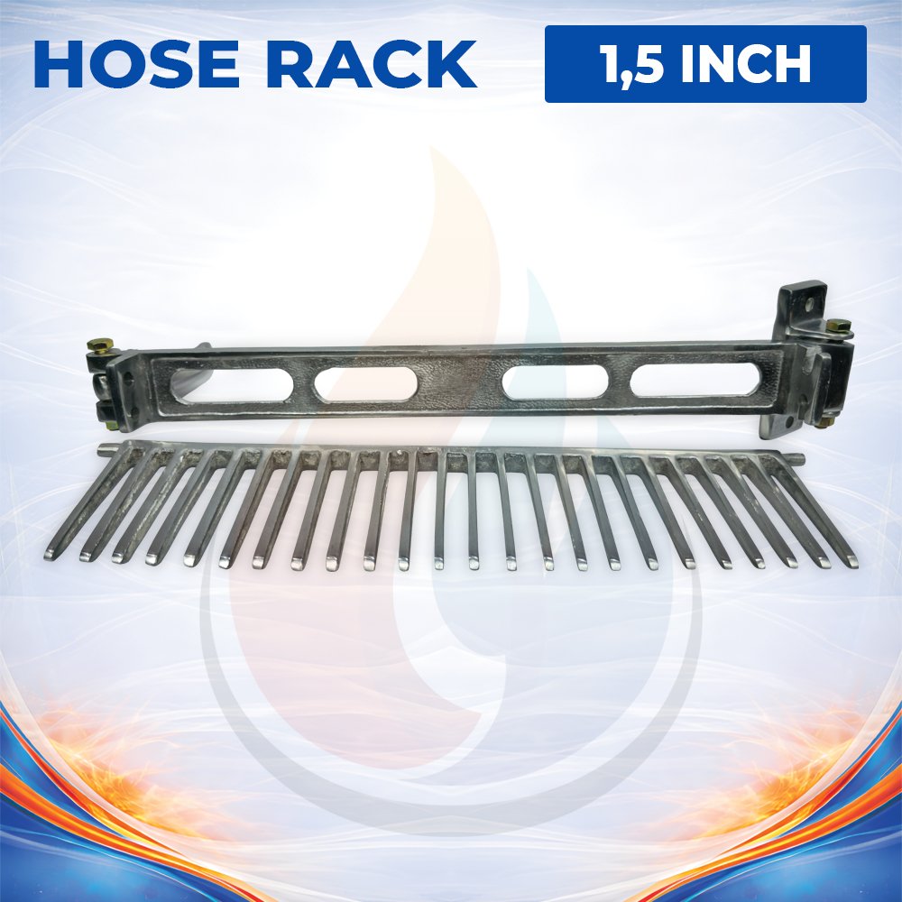 Hose Rack Alumunium / Sisir Selang Pemadam - 1,5 & 2,5 Inch - Gambar 6