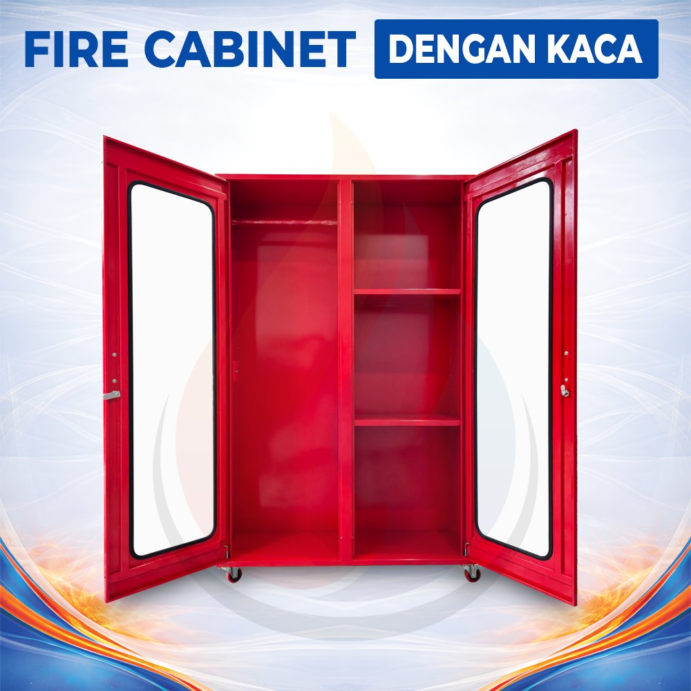 Fire Cabinet / Lemari Safety - 120 x 40 x 180 cm - Gambar 3