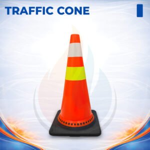 Safety Traffic Cone / Kerucut Lalu Lintas T. 75 cm / With Handle