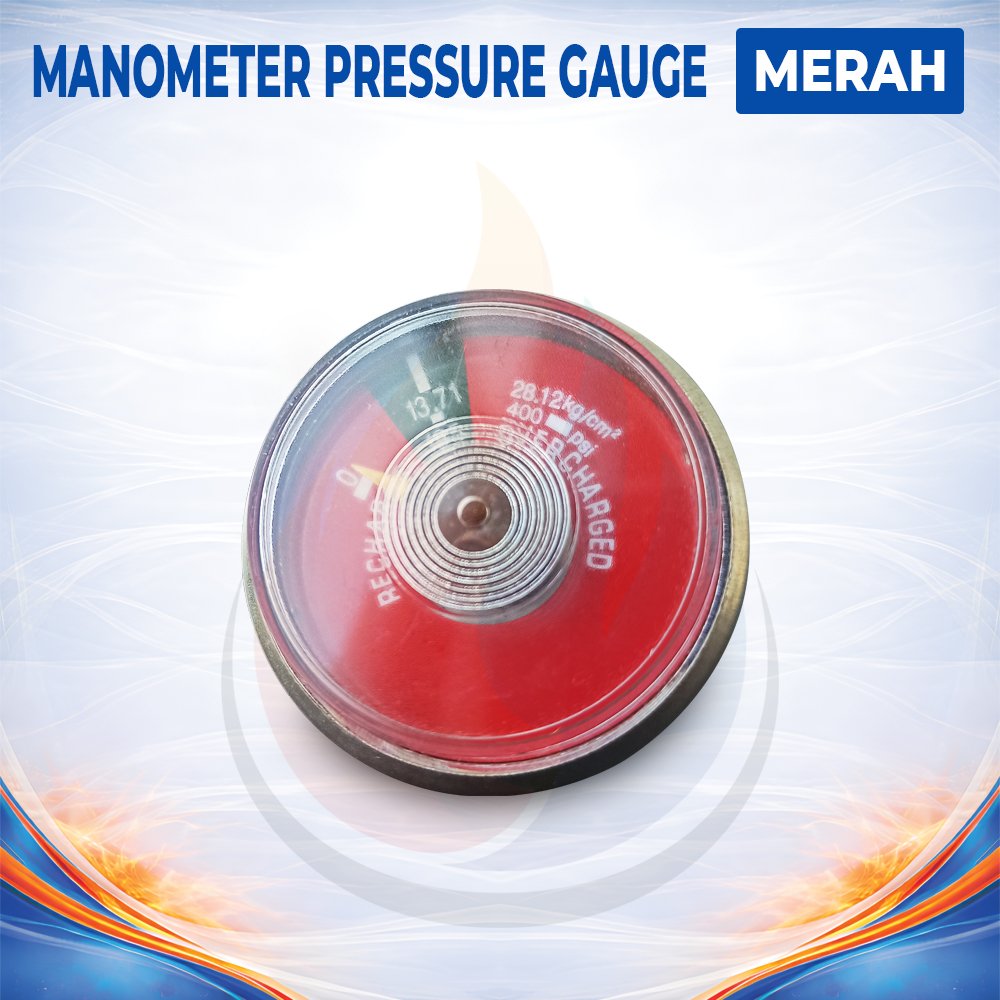 Pressure Gauge APAR / Manometer / Meteran Alat Pemadam / Spareparts - Gambar 4