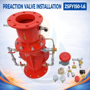 MCV 6" PREACTION VALVE INSTALLATION ZSFY150-1.6