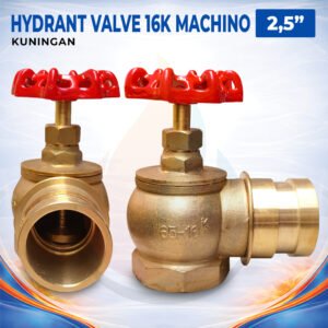 Hydrant Valve 1.5 / 2.5 Inch - Kuningan / Brass 16K Machino