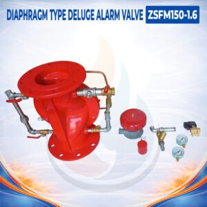MCV 6" DIAPHRAGM TYPE DELUGE ALARM VALVE ZSFM150-1.6