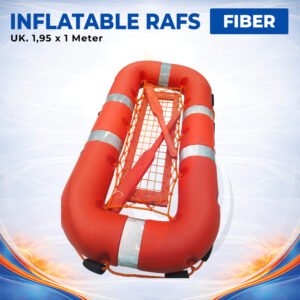 Inflatable Rafts - Fiber - Uk. 1,95 x 1 meter